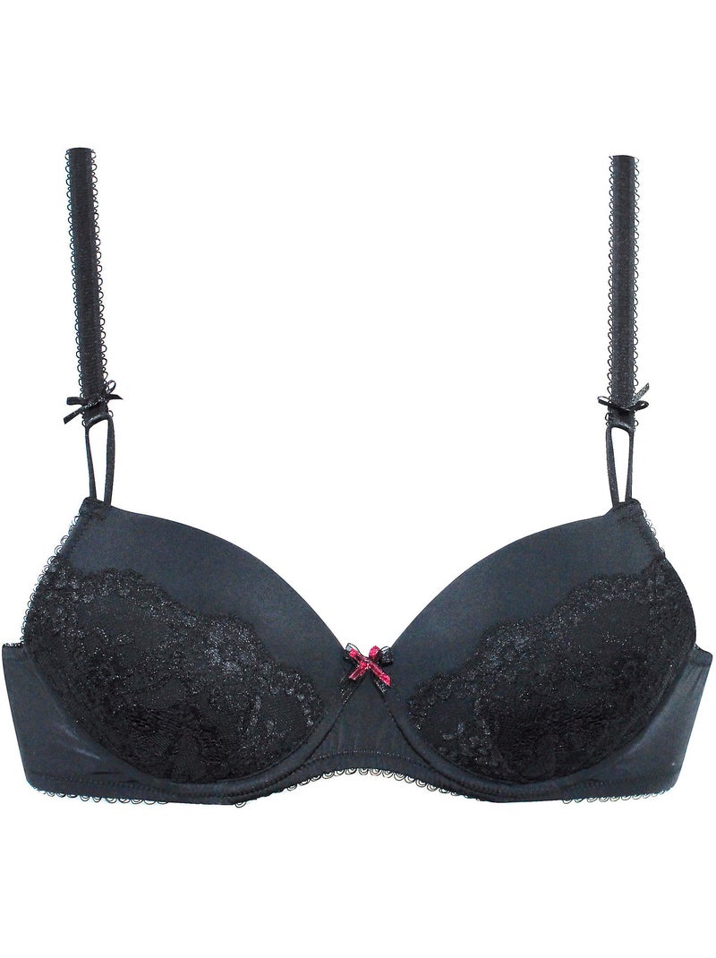 Soutien-gorge paddé Londra Noir - Kiabi