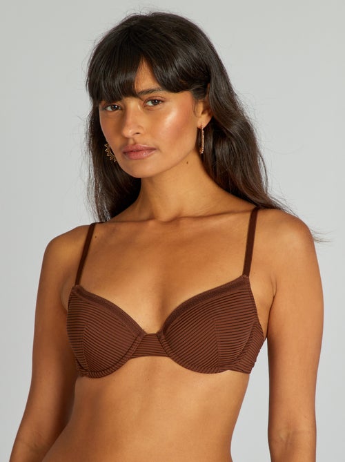 Soutien-gorge paddé microfibre - Kiabi