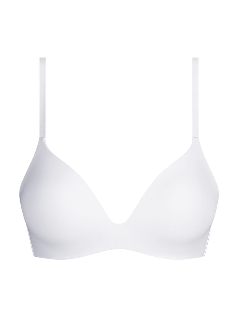 Soutien-gorge paddé sans armatures Invisibility For Curves Blanc - Kiabi