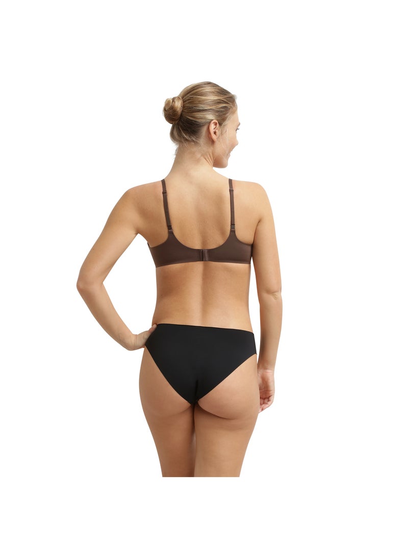 Soutien-gorge paddé sans armatures Invisibility For Curves Marron - Kiabi