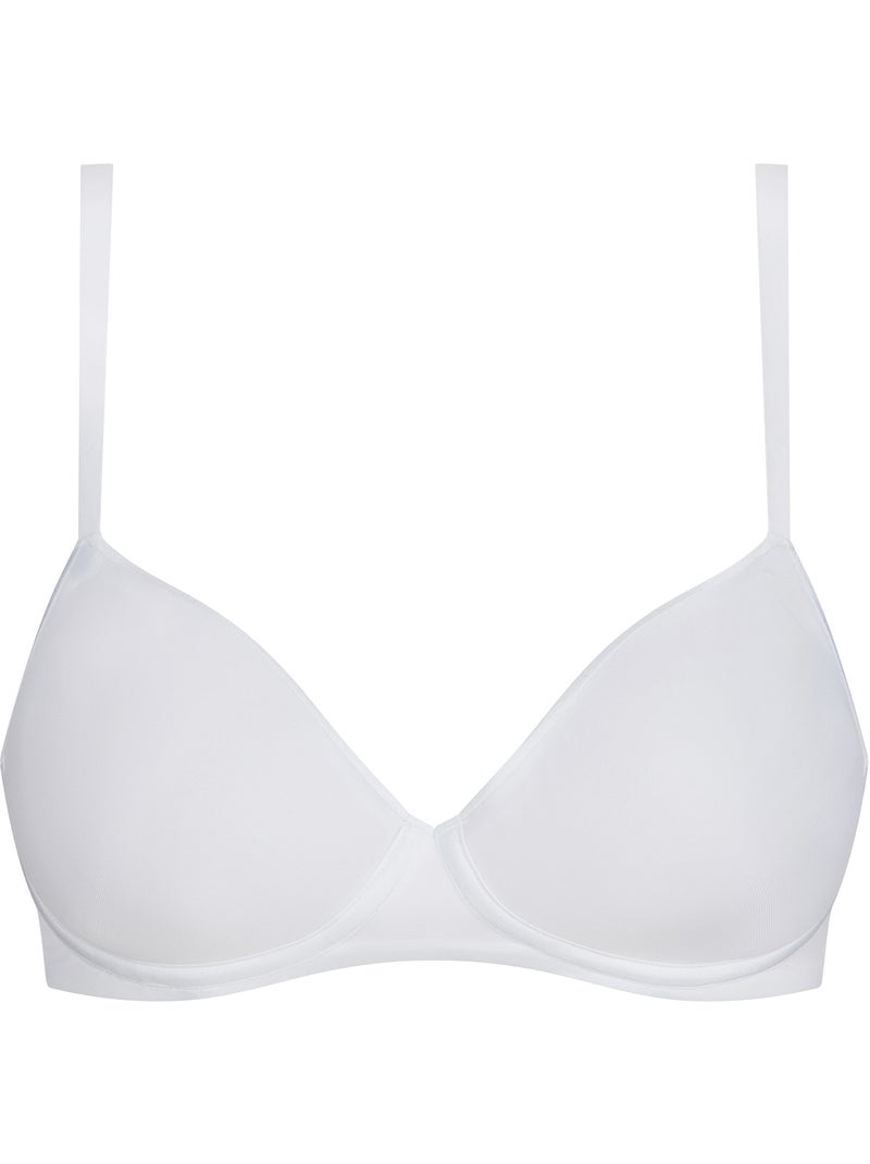 Soutien-gorge paddé sans armatures Invisibility&Lightness Blanc - Kiabi