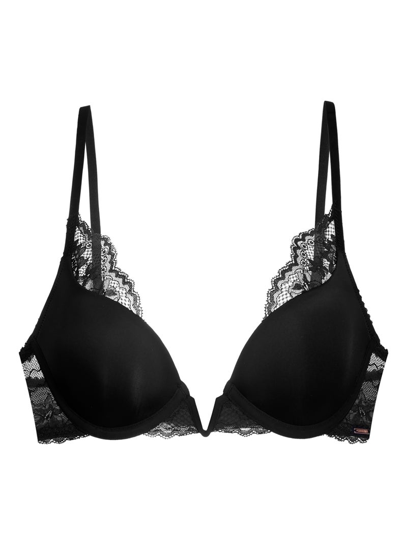 Soutien-gorge plongeant anahi Dorina Noir - Kiabi
