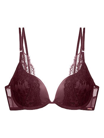 Soutien-gorge plongeant en satin lyra Dorina