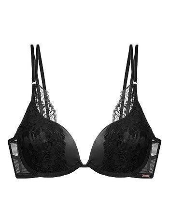 Soutien-gorge plongeant en satin lyra Dorina