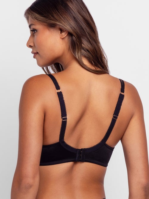 Soutien-gorge plongeant micro push up brillant origins Dorina - Kiabi