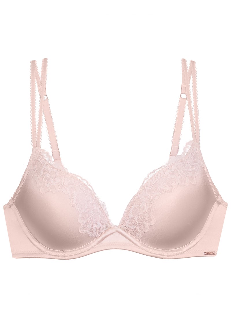 Soutien-gorge plongeant micro push up brillant origins Dorina Rose - Kiabi