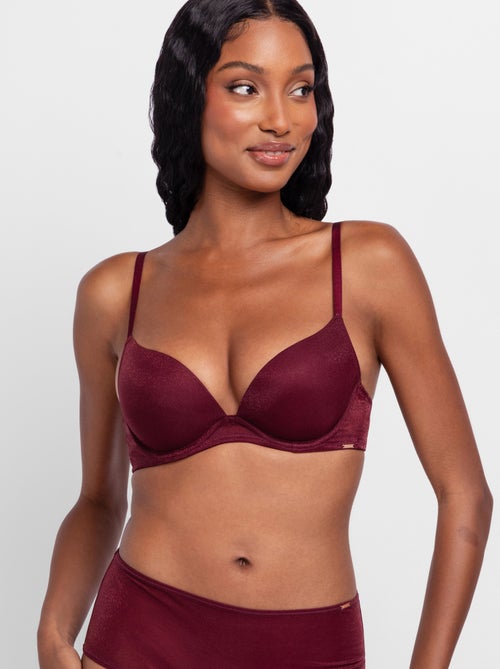 Soutien-gorge plongeant push up en maille scintillante origins Dorina - Kiabi
