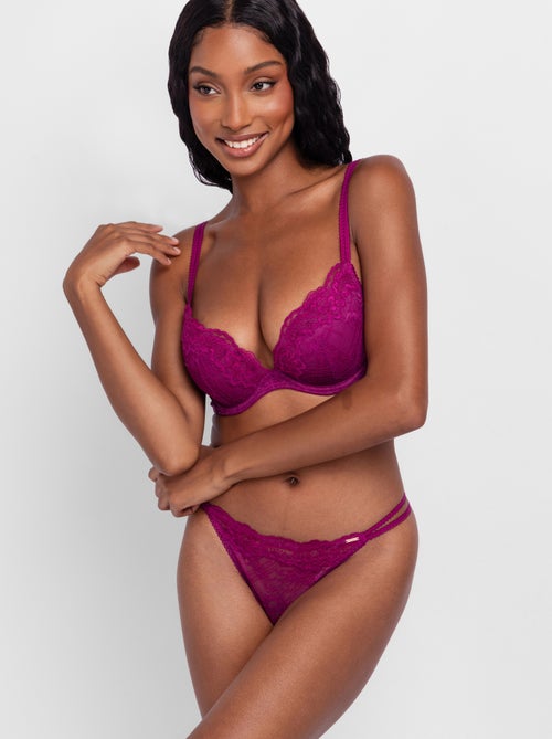 Soutien-gorge plongeant push up origins Dorina - Kiabi