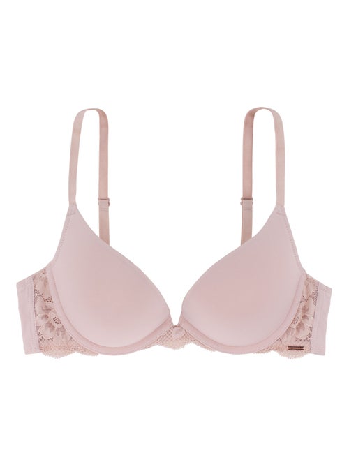 Soutien-gorge plongeant push up rosa Dorina - Kiabi
