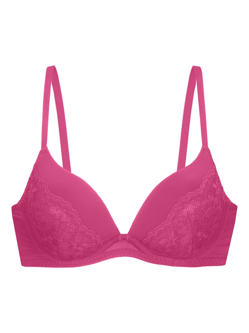 Soutien-gorge plongeant push up willa Dorina Rose - Kiabi