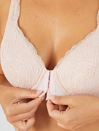 Soutien-gorge post opératoire à armatures, ouverture devant - Damart