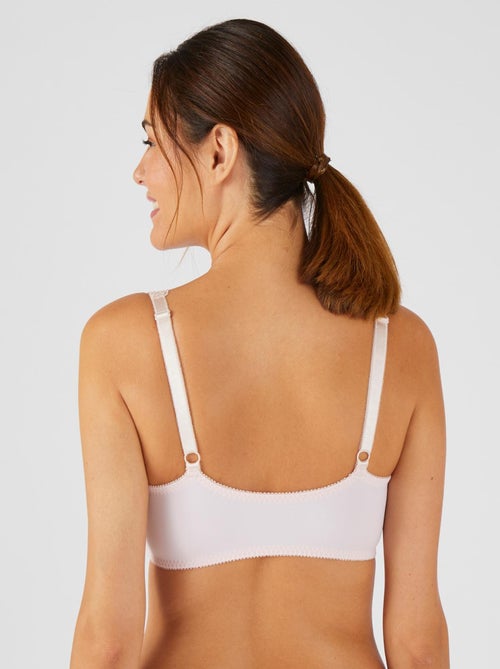 Soutien-gorge post opératoire à armatures, ouverture devant  - Damart - Kiabi