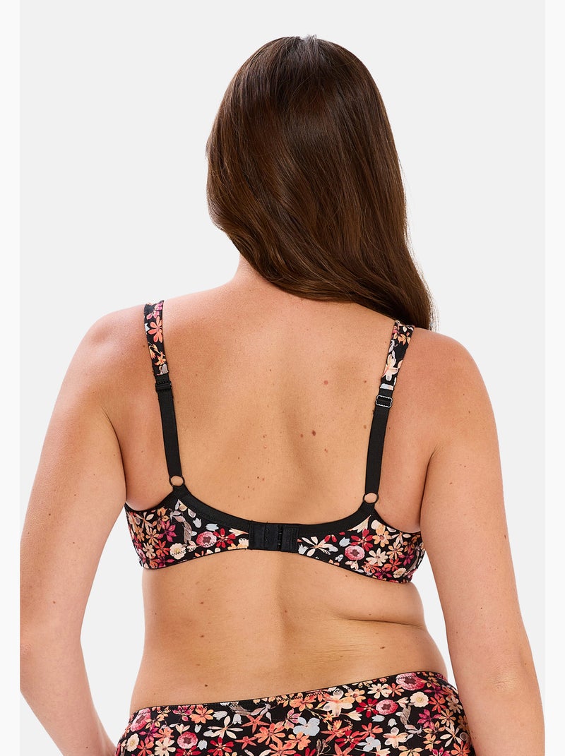Soutien-gorge post opératoire Ava Fantaisie Sans Complexe Noir Rose - Kiabi