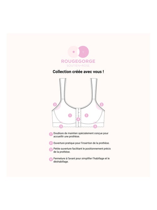 Soutien-gorge Post opératoire Brassière - RougeGorge Lingerie - Kiabi