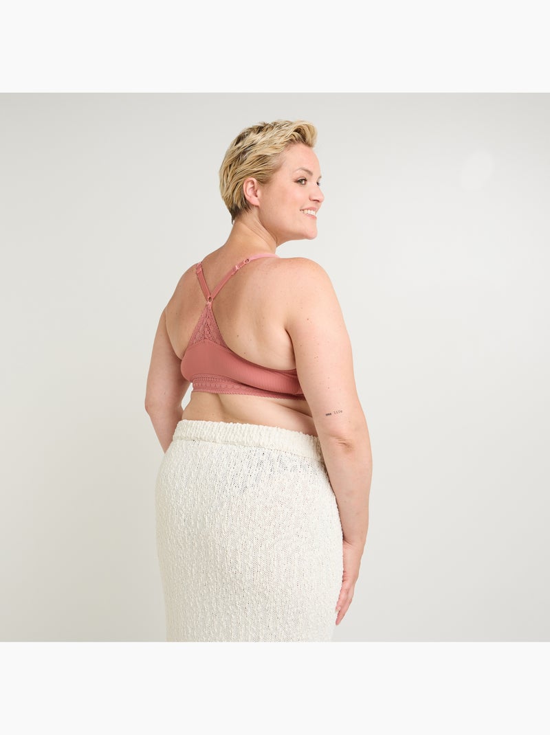 Soutien-gorge post opératoire brassière Ben - RougeGorge Lingerie Rose - Kiabi
