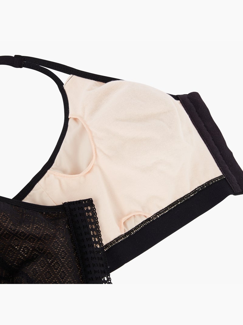Soutien-gorge post opératoire brassière Clea - RougeGorge Lingerie Noir - Kiabi