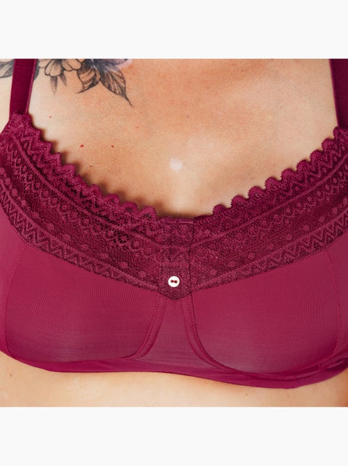 Soutien-gorge post opératoire douce - rougegorge lingerie - Kiabi Soutien-gorge post opératoire douce - rougegorge lingerie - Kiabi
