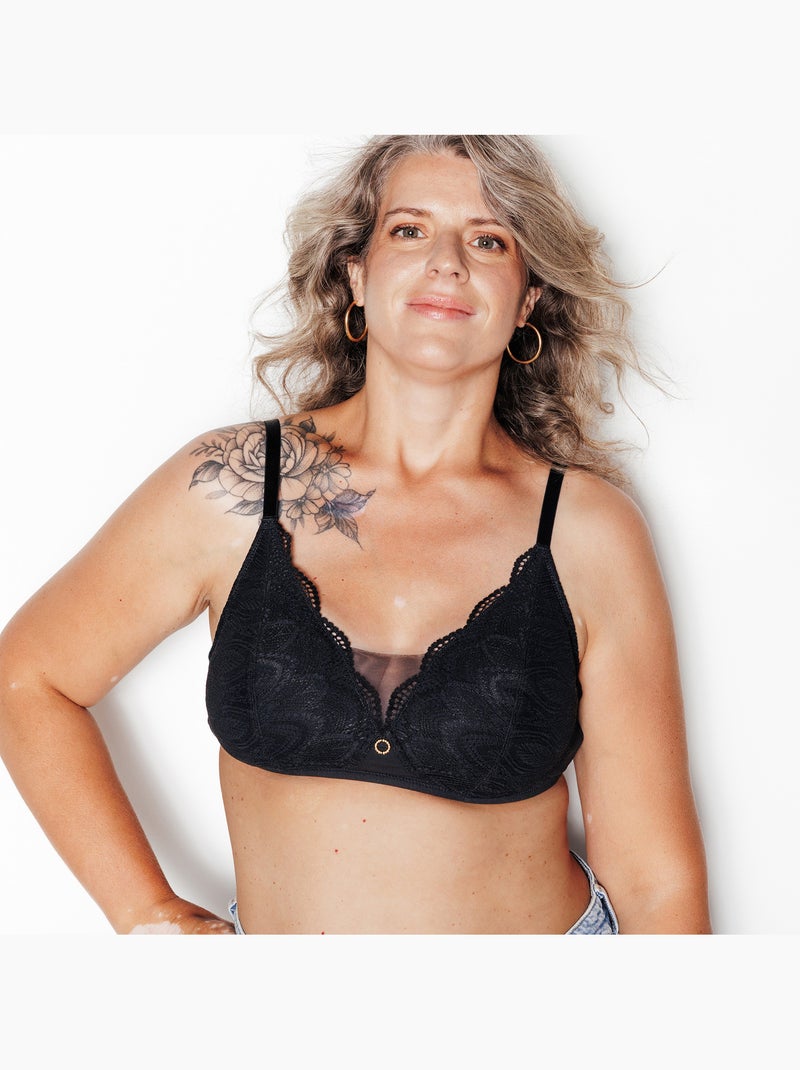 Soutien-gorge post opératoire inouie - rougegorge lingerie Noir - Kiabi
