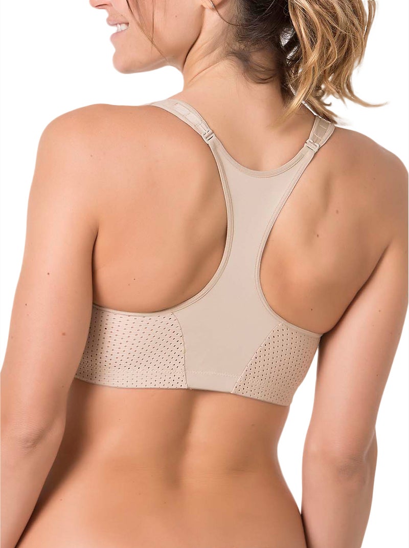 Soutien-gorge post-opératoire ouverture frontale Care Beige - Kiabi