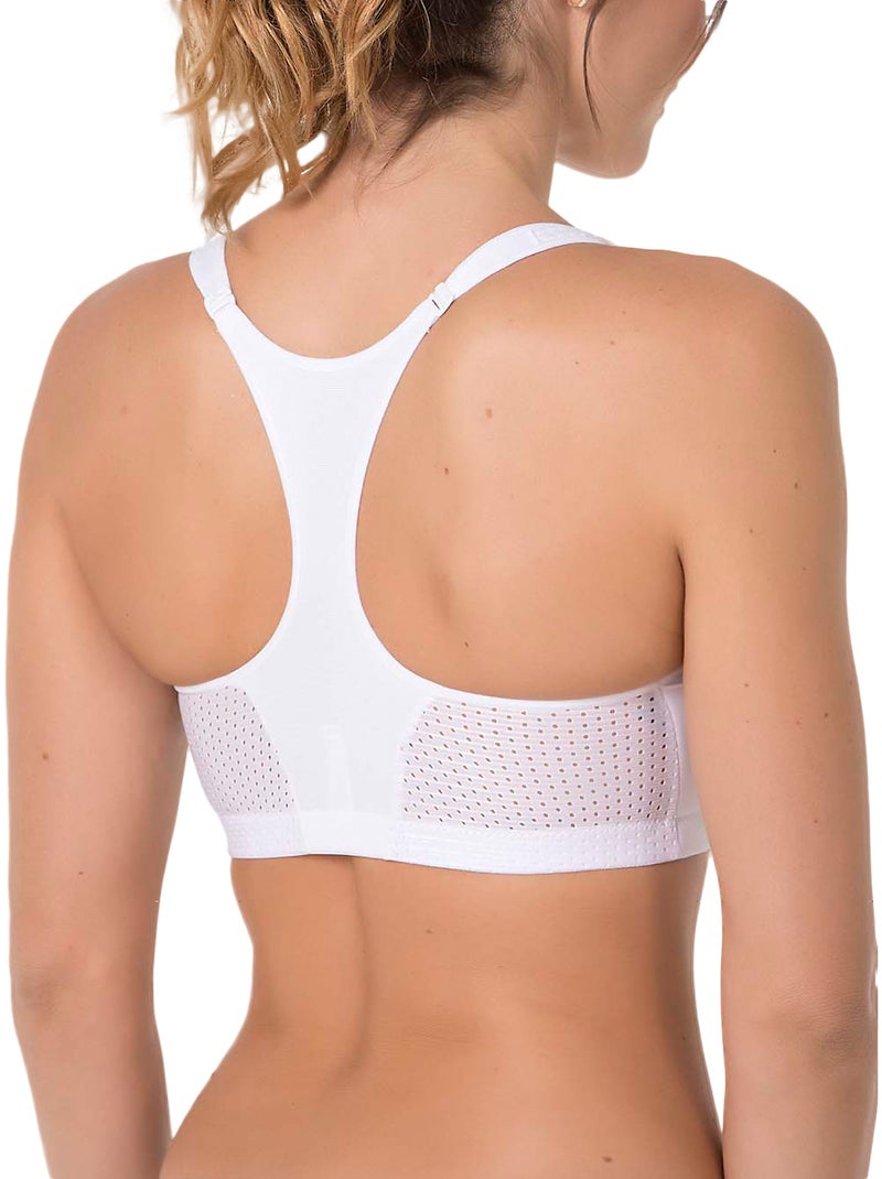 Soutien-gorge post-opératoire ouverture frontale Care Blanc - Kiabi