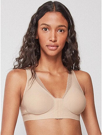 Soutien-gorge post-opératoire sans armature et mousse amovible