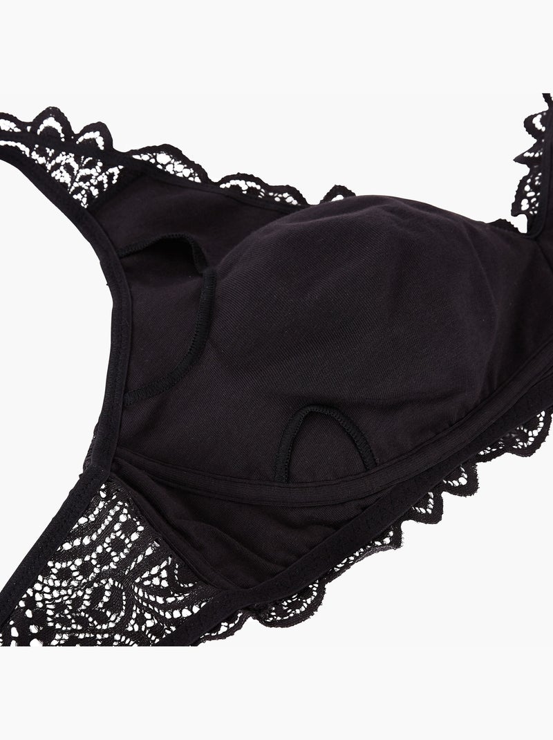 Soutien-gorge Post opératoire Triangle - RougeGorge Lingerie Noir - Kiabi
