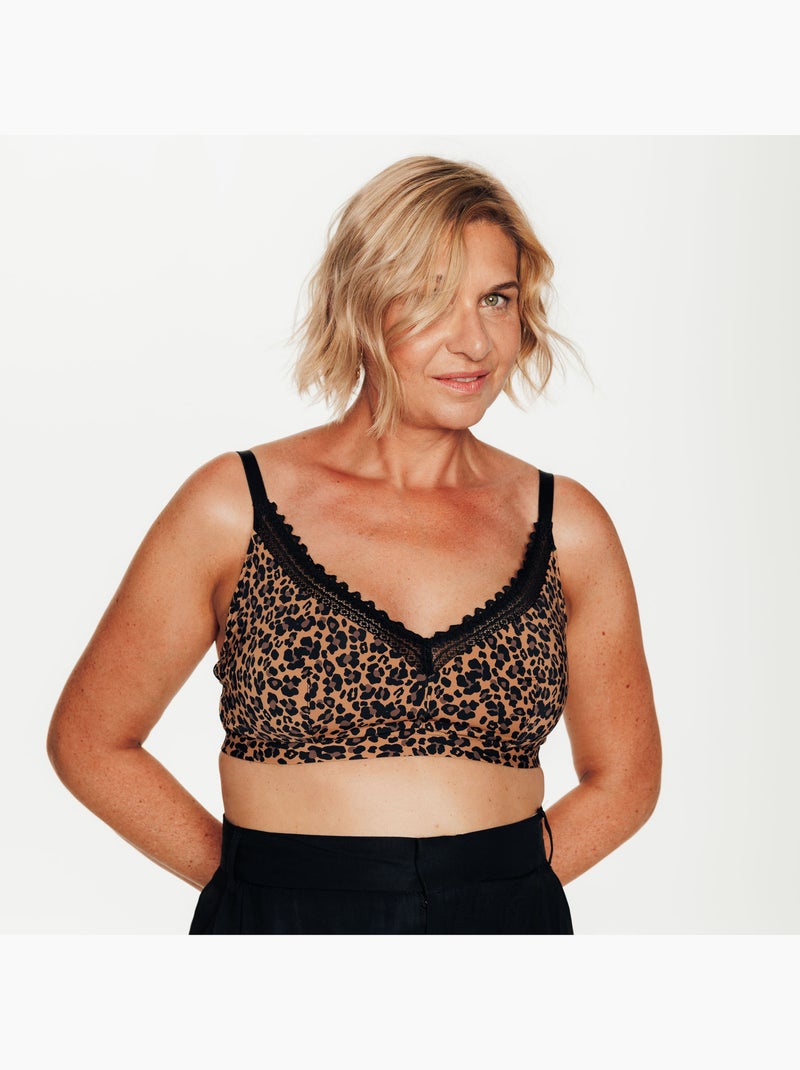 Soutien-gorge Post opératoire Triangle - RougeGorge Lingerie Noir Multicolore - Kiabi