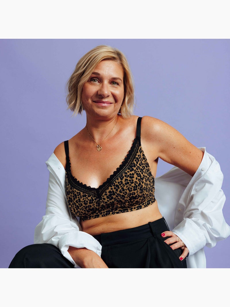 Soutien-gorge Post opératoire Triangle - RougeGorge Lingerie Noir Multicolore - Kiabi