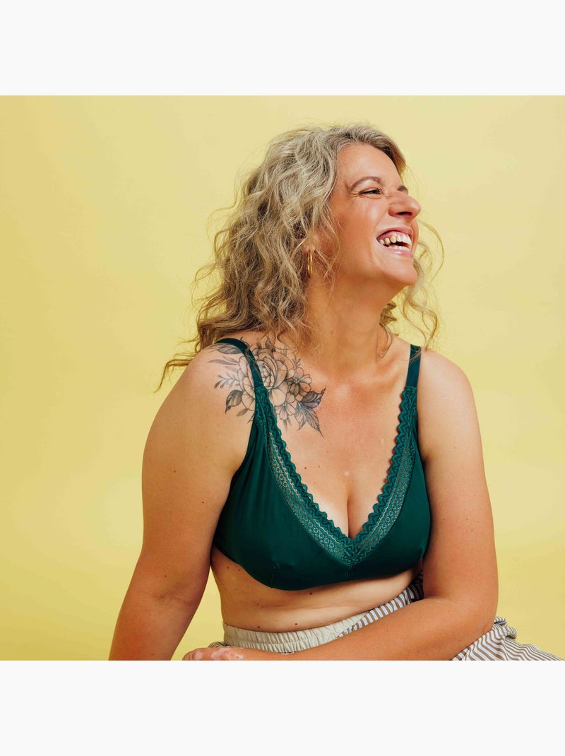 Soutien-gorge Post opératoire Triangle - RougeGorge Lingerie Vert - Kiabi