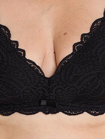 Soutien-gorge post opératoire triangle Dentelle - RougeGorge Lingerie