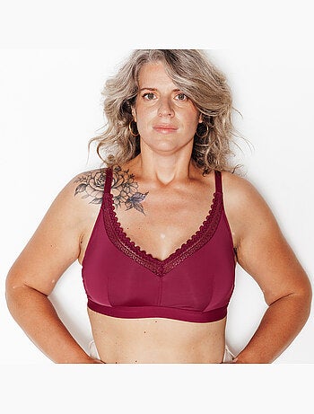 Soutien-gorge post opératoire triangle douce - rougegorge lingerie
