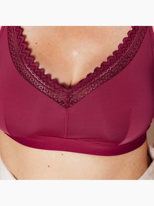Soutien-gorge post opératoire triangle douce - rougegorge lingerie - Kiabi Soutien-gorge post opératoire triangle douce - rougegorge lingerie - Kiabi