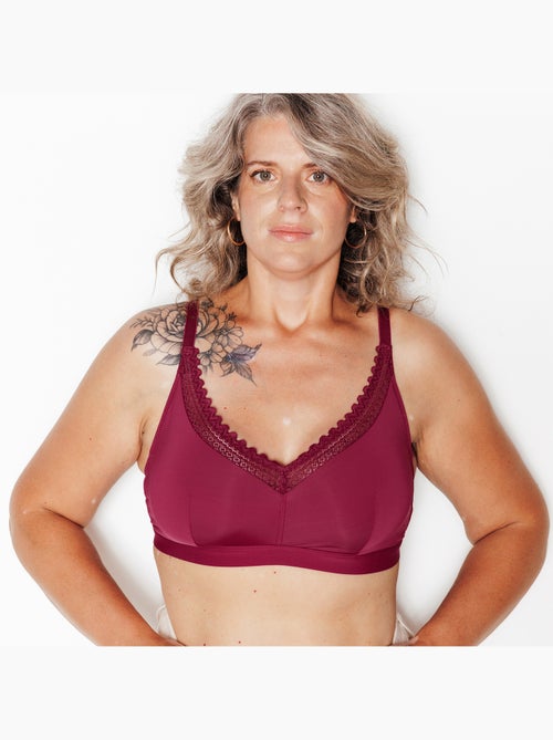 Soutien-gorge post opératoire triangle douce - rougegorge lingerie - Kiabi Soutien-gorge post opératoire triangle douce - rougegorge lingerie - Kiabi