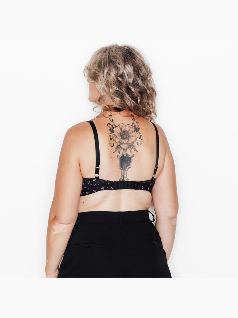 Soutien-gorge post opératoire triangle douce - rougegorge lingerie Noir Multicolore - Kiabi