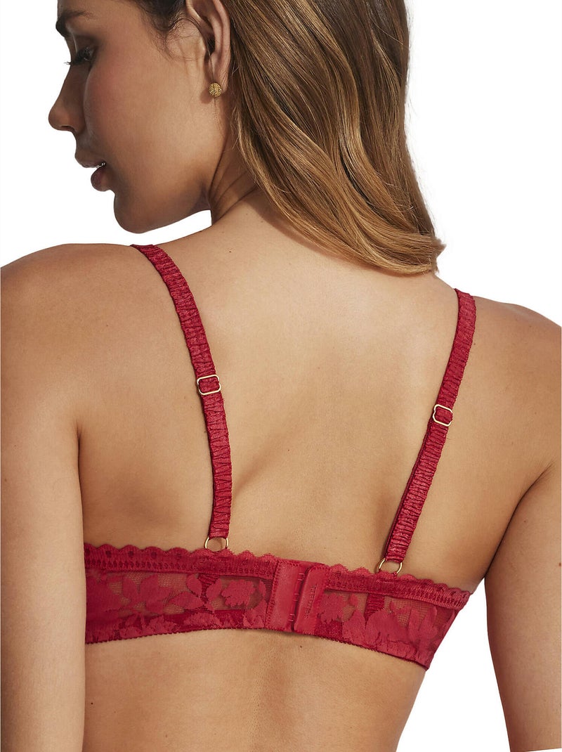 Soutien-gorge préformé 3D armaturé Gabrielle Rouge - Kiabi