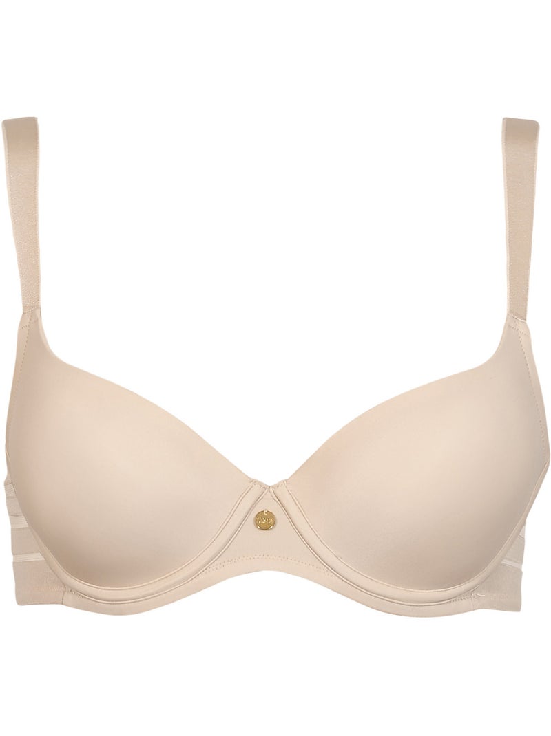 Soutien-gorge préformé Alegra F à H Beige - Kiabi