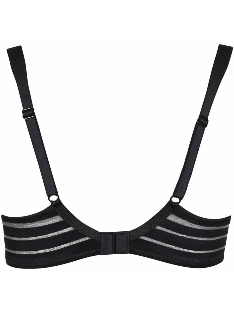 Soutien-gorge préformé Alegra F à H Noir - Kiabi