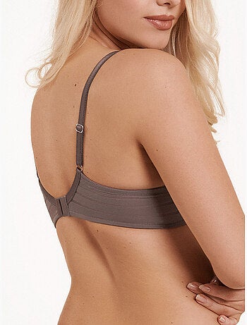 Soutien-gorge préformé Alegra marron B à E