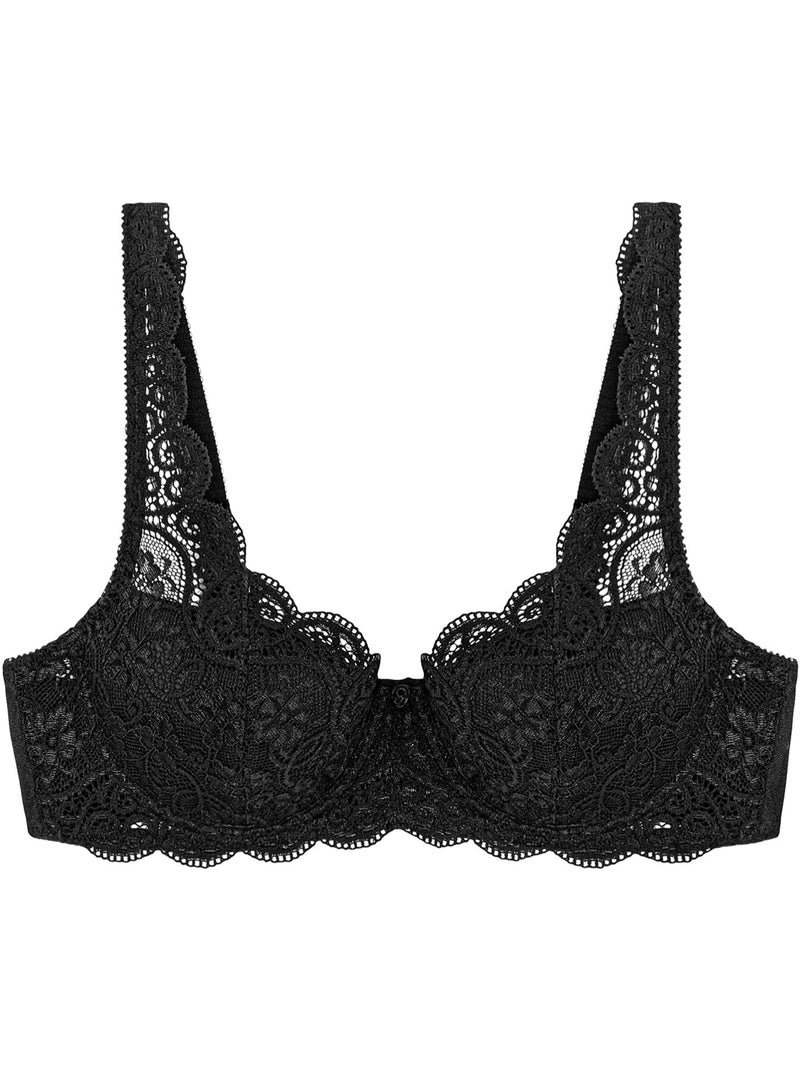 Soutien-gorge préformé armaturé AMOURETTE 300 WHP Noir - Kiabi