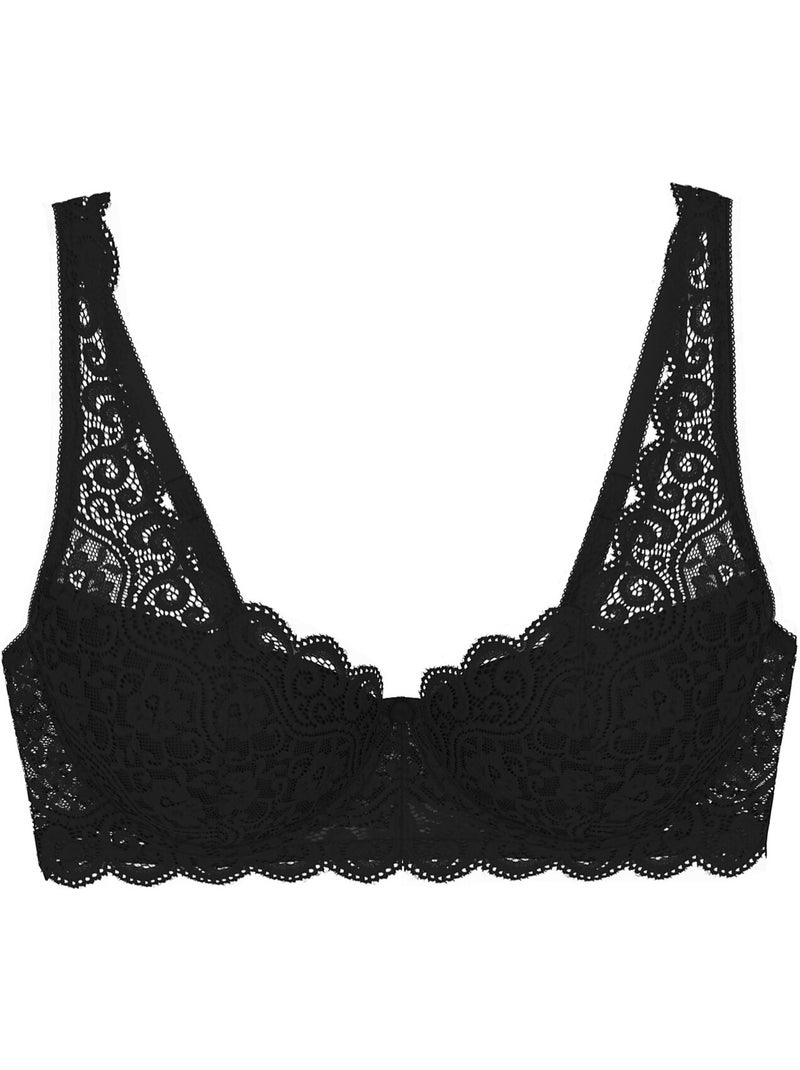 Soutien-gorge préformé armaturé WHP AMOURETTE Noir - Kiabi