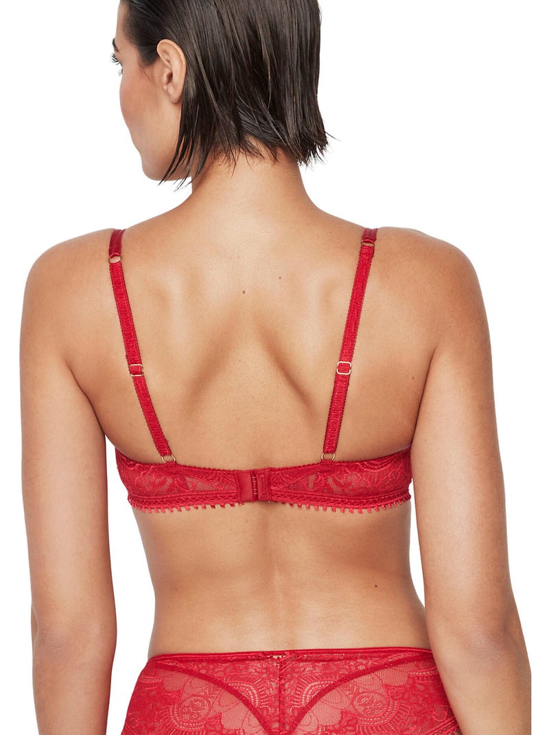 Soutien-gorge préformé AURUM Rouge - Kiabi