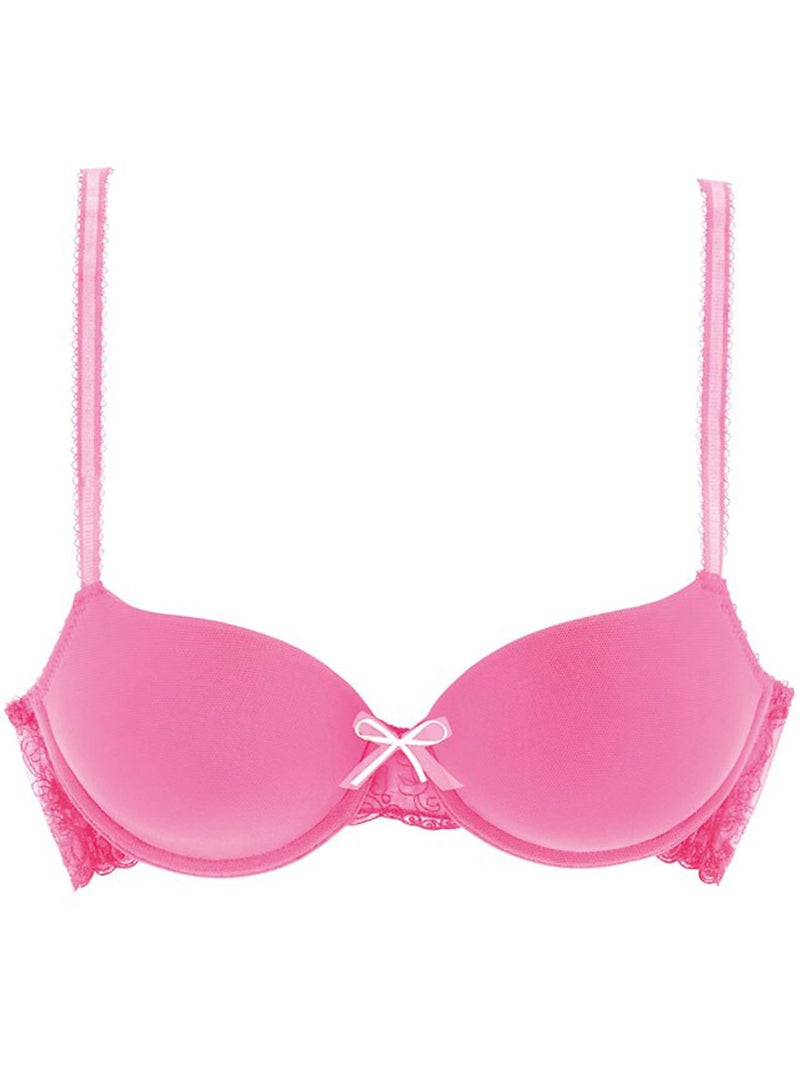 Soutien-gorge préformé balconnet Alessandria Rose - Kiabi