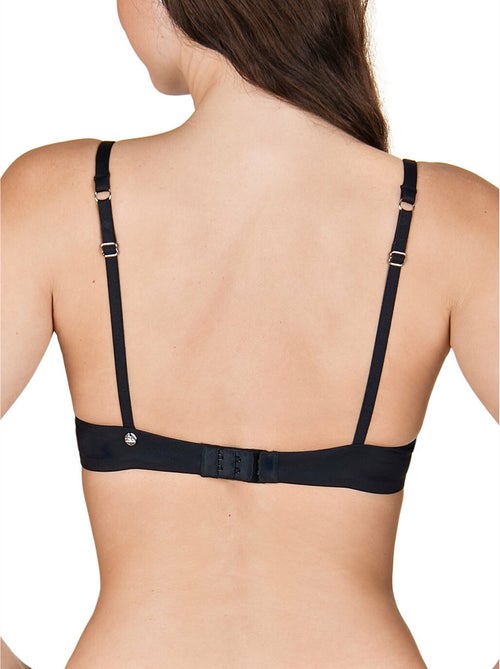 Soutien-gorge préformé Bella noir F - Kiabi