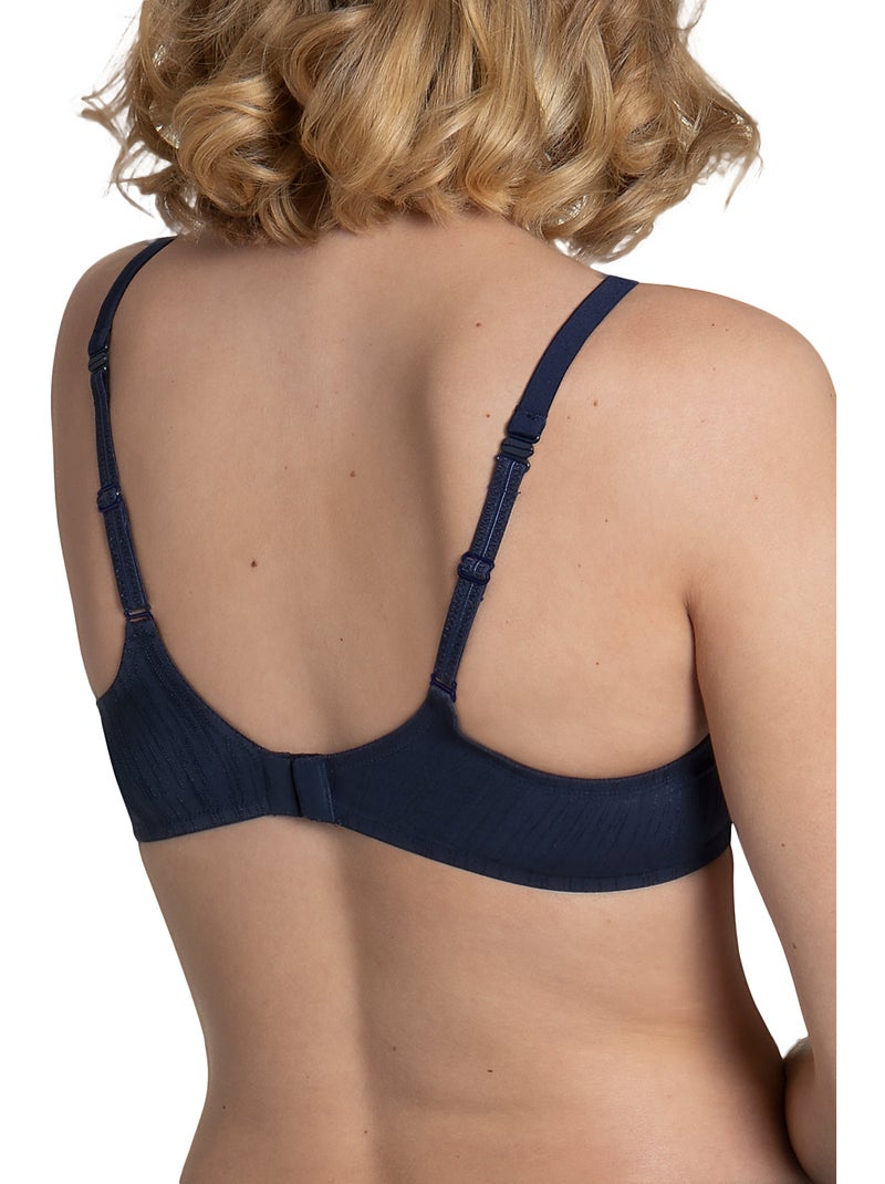 Soutien-gorge préformé bretelles doubles Gracia B à E Bleu - Kiabi