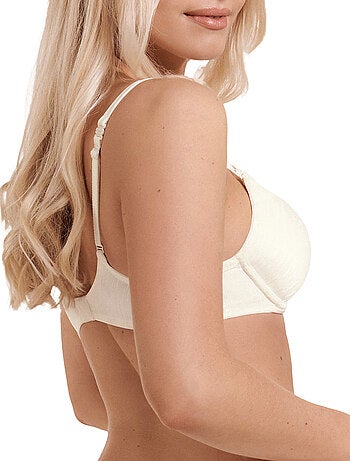 Soutien-gorge préformé bretelles doubles Gracia B à E ivoire