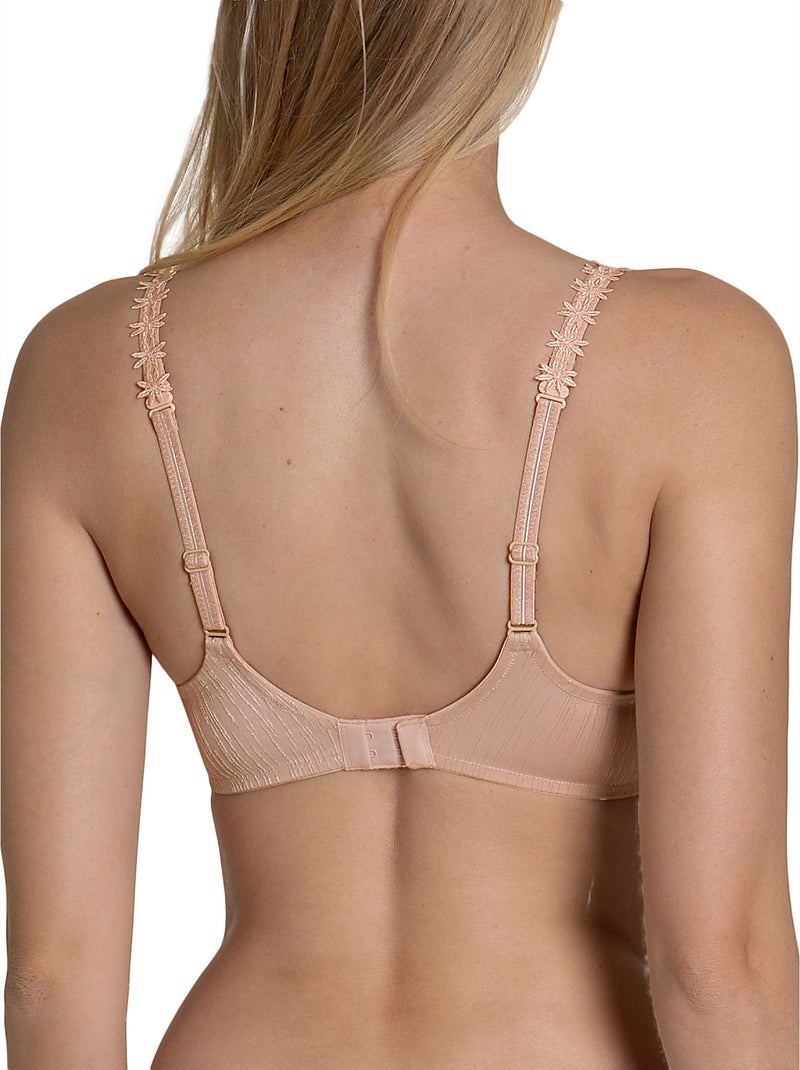 Soutien-gorge préformé bretelles doubles Gracia B à E Rose - Kiabi