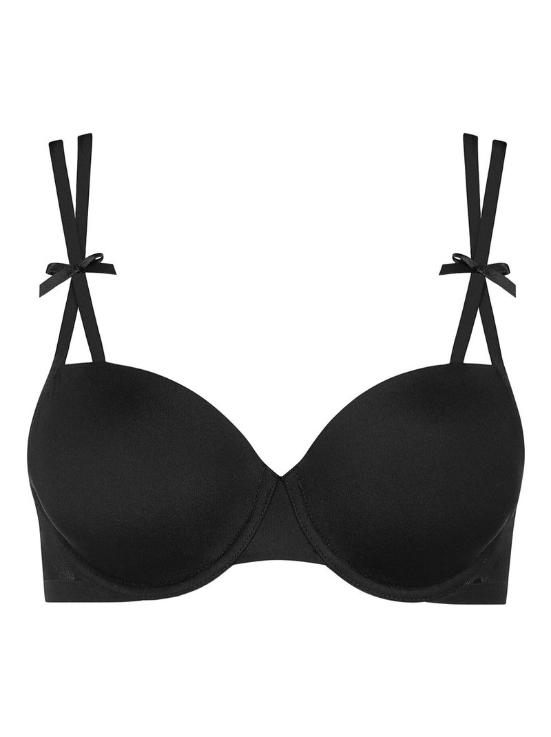 Soutien-gorge préformé Candy Noir - Kiabi