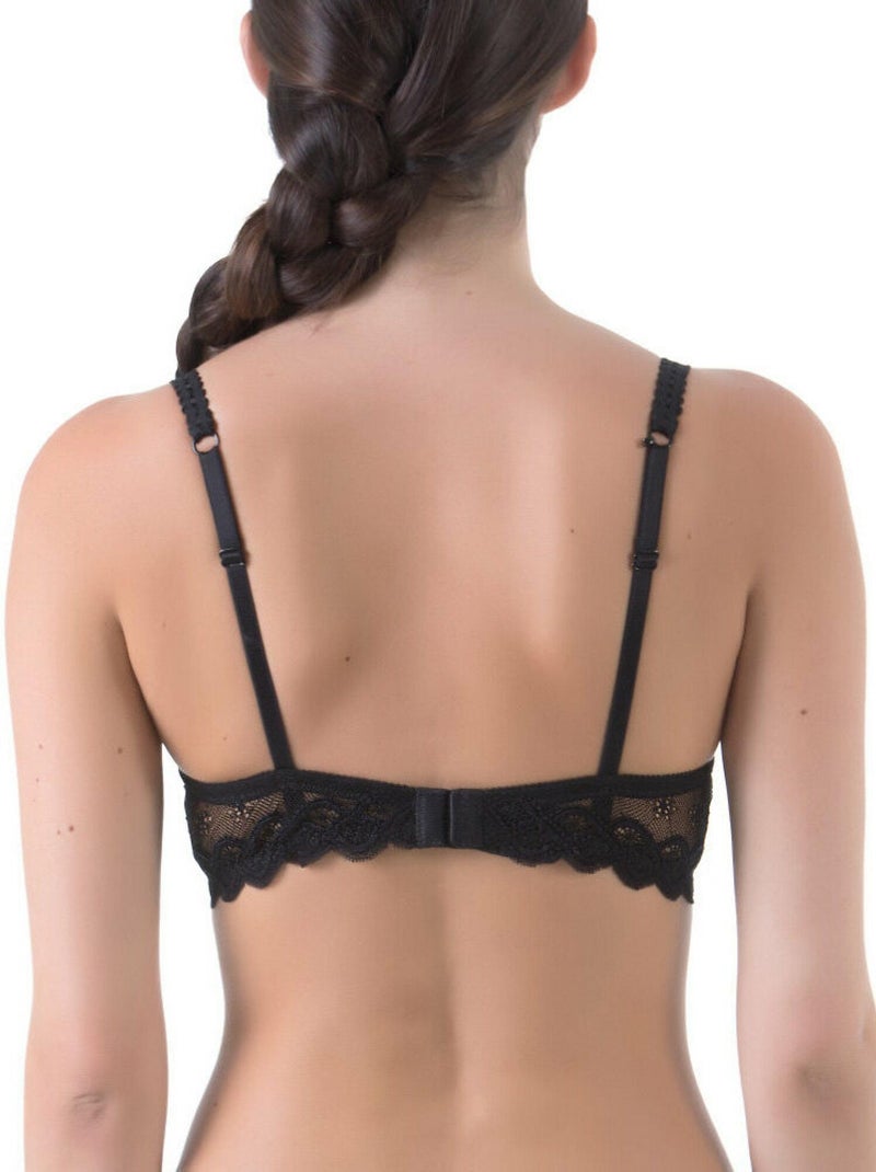 Soutien-gorge préformé Carelia Noir - Kiabi