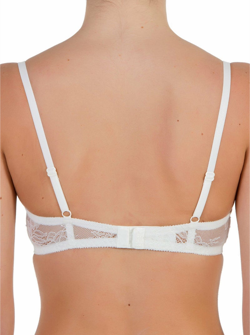 Soutien-gorge préformé Chiara mariage Ecru - Kiabi