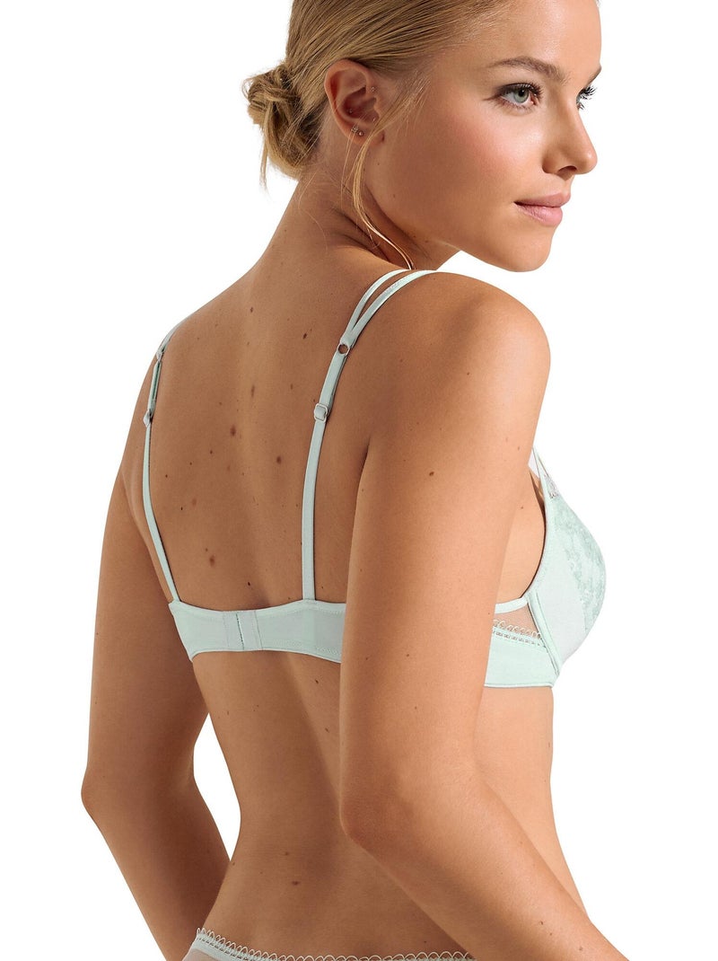 Soutien-gorge préformé Daydream Vert - Kiabi